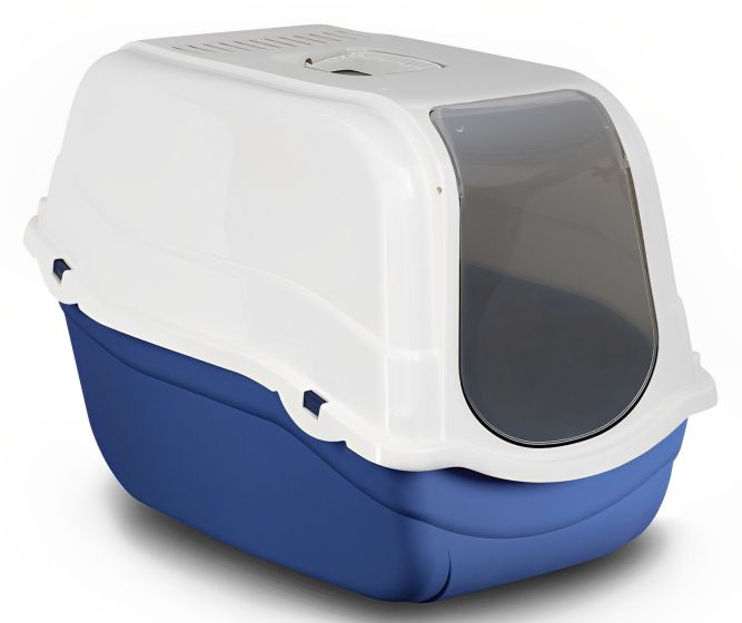 Bergamo Litter Pan Romeo with Top Blue Sky