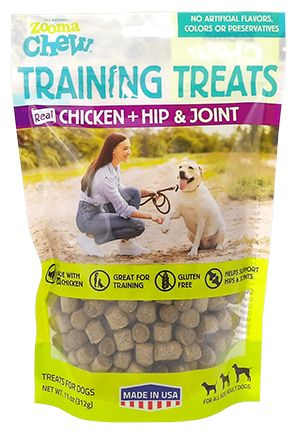 Zooma Chew Chicken Training Treats Dog Treats 11oz