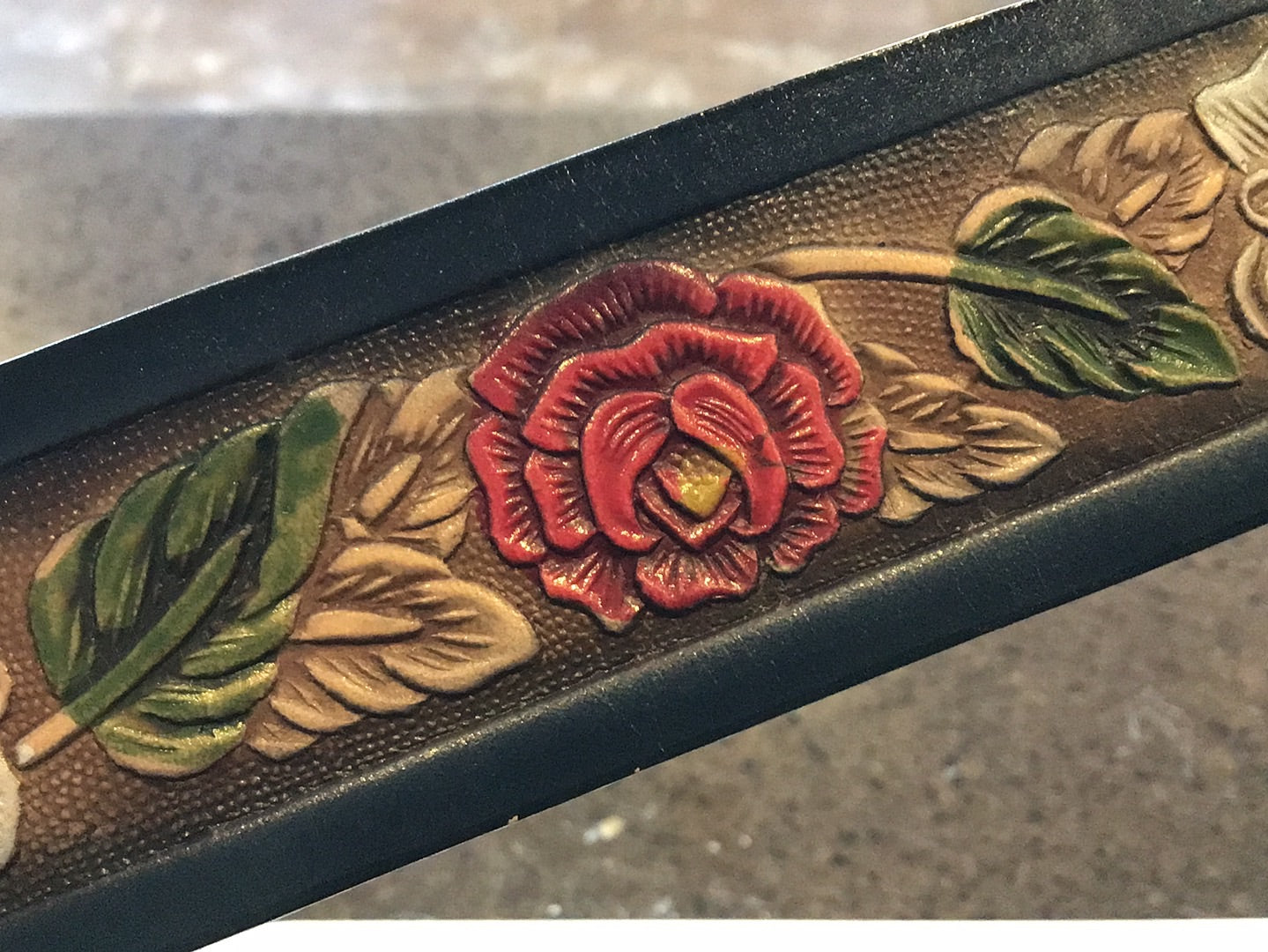 Modestone floral women’s belt 1036