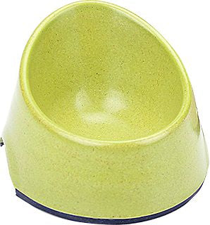 Define Planet Bamboo Bowl Hiback Green Dog 1pc