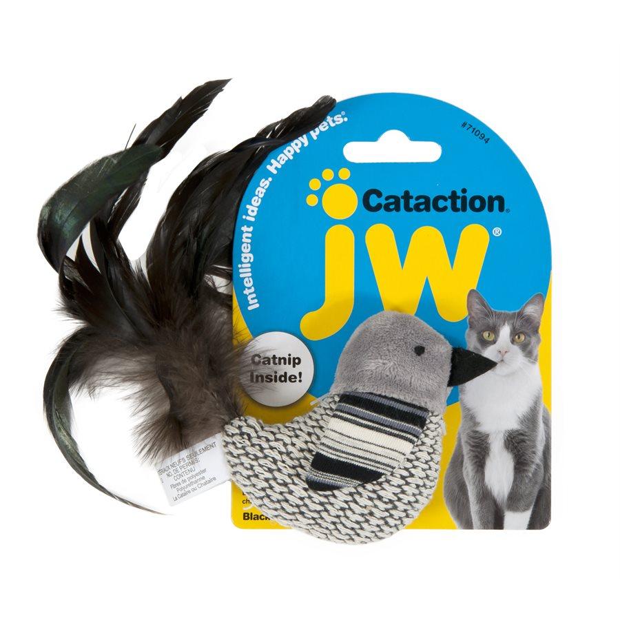 JW Cataction Black & White Bird Cat Supplies JW Pet Products