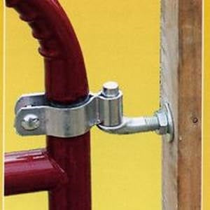SPEECO S16100900 Gate Hinge, For 2 in Round Tube Gate