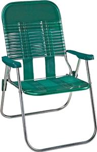 Seasonal Trends S15019-G Chair, 250 lb Capacity, PVC Seat, Sliver Frame Outdoor Furniture Seasonal trends