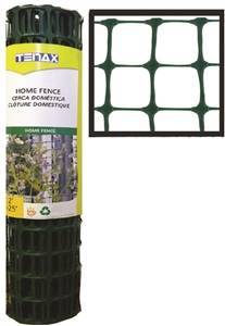 TENAX 2A140089 Home Fence, 2 x 2 in Mesh, Plastic, Green Fencing Tenax