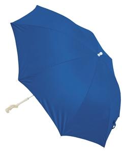 Rio Brands Clamp-On Sun Screening Umbrella, 4 Ft H, Blue Rugged Polyester Fabric Outdoor Furniture Rio brands