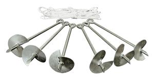 Seasonal Trends 10001400002 Hassle-Free Stake, Galvanized Steel Outdoor Furniture Seasonal trends