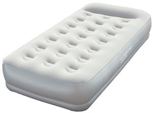 World Famous Vinyl Air Bed W/Suede Top Single, 75 x 38 x 15 in Camping & Outdoor World famous sales of