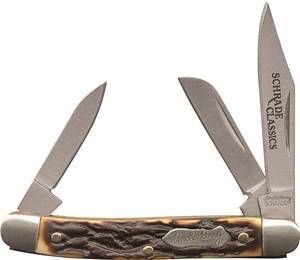 Uncle Henry 807UH Folding Pocket Knife, 2 in L Blade, 3-Blade Knives & Access Taylor brands