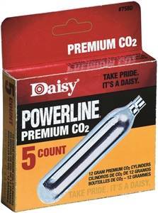 Daisy 7580 CO2 Cylinder, 12 g Weight Hunting Daisy mfg