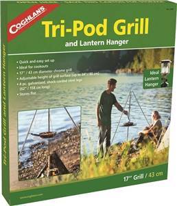 Coghlans 9340 Tripod Grill, Chrome Camping & Outdoor Coghlan's canada