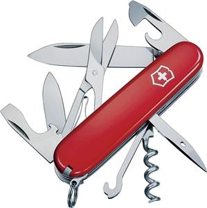 Victorinox 56381 Climber Medium Pocket Knife, 14 Tool, 14 Function, 4 in L x 0.7 in H, ABS/Cellidor/Stainless Steel Knives & Access Victorinox swiss army