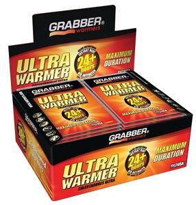 Grabber UWES Heat Treat Ultra Warmer, 4 x 5-1/2 in, 124 - 149 deg F, 24+ hr of Warmth Camping & Outdoor Grabber