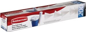 Rubbermaid FG163406BLWHT Drinking Cup Cone Cup, For Use With 1634-06-BLWHT Cooler, 4 oz, Paper Ice Chests & Coolers Rubbermaid canada