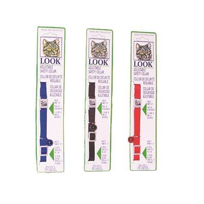 3/8" Breakaway Adj Cat Collar BLUE Cat Supplies Petmate