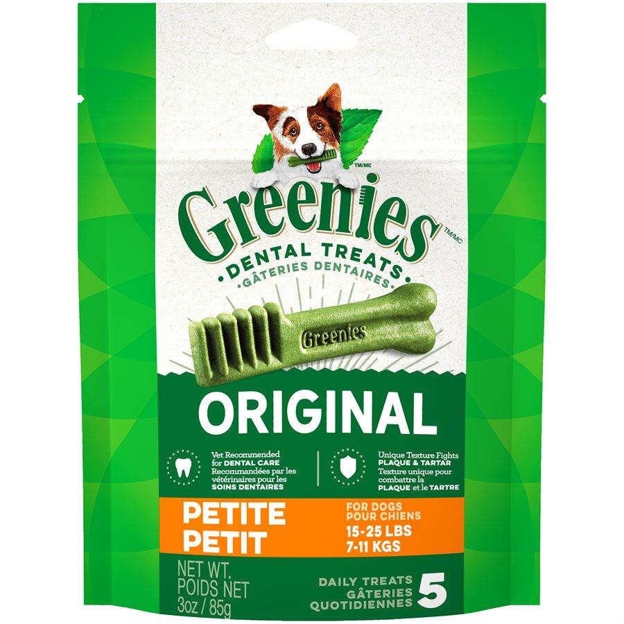Greenies Original Trial Treat Pak 3oz Petite Dog Supplies Greenies