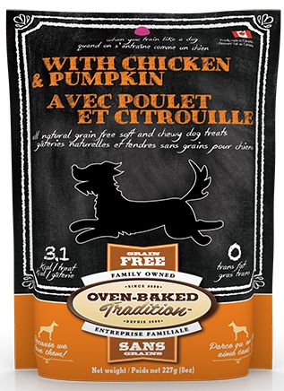 Oven Baked Tradition Soft and Chewy Dog Treats 8oz