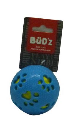Bud'z Rubber Ball for dogs Small - Blue 2.5 in KB Depot Express