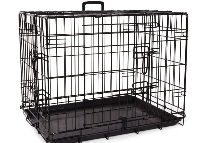 Bud-Z Deluxe Crate Double Doors Dog 24in