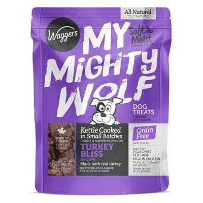 Waggers My Mighty Wolf Turkey 454g Dog Food Waggers Pet Products