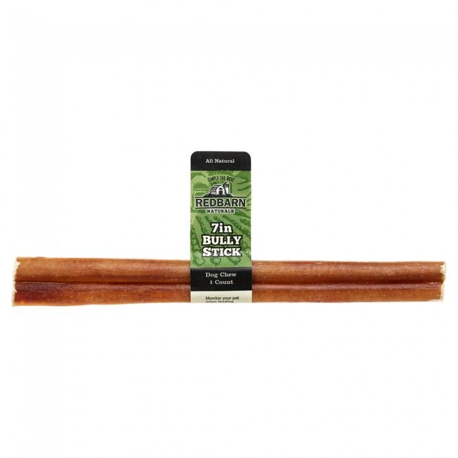 Red Barn Bully Stick Dog 7IN