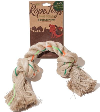 Define Planet Hemp Double Knotted Rope Toy for Dogs Medium KB Depot Express
