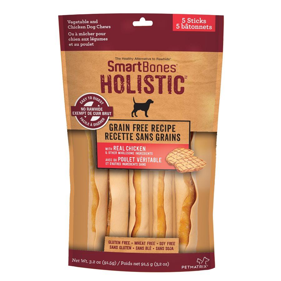 Spectrum SmartBones Holistic Grain Free Sticks 5 Pack Dog Supplies Spectrum Brands