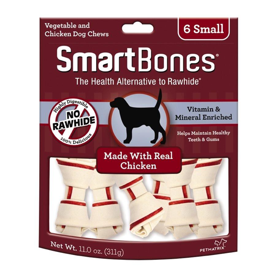 Spectrum Smart Bones Chicken Small 6 Pack Dog Food Spectrum Brands