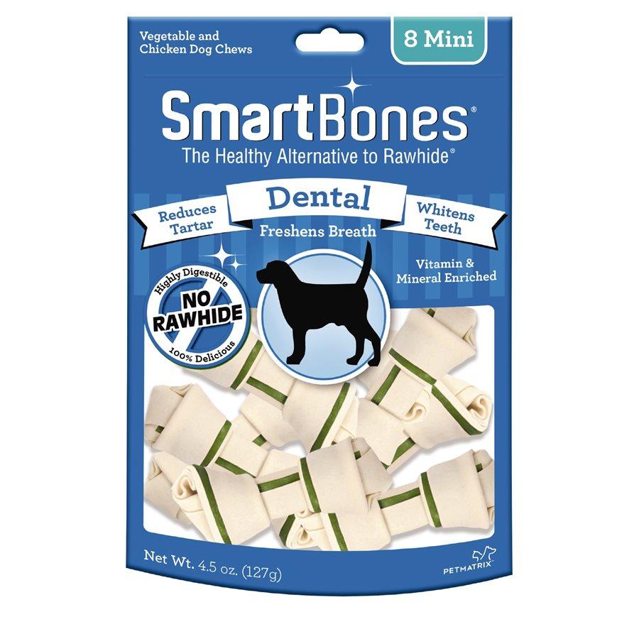 Spectrum Smart Bones Dental Mini 8 Pack Dog Food Spectrum Brands
