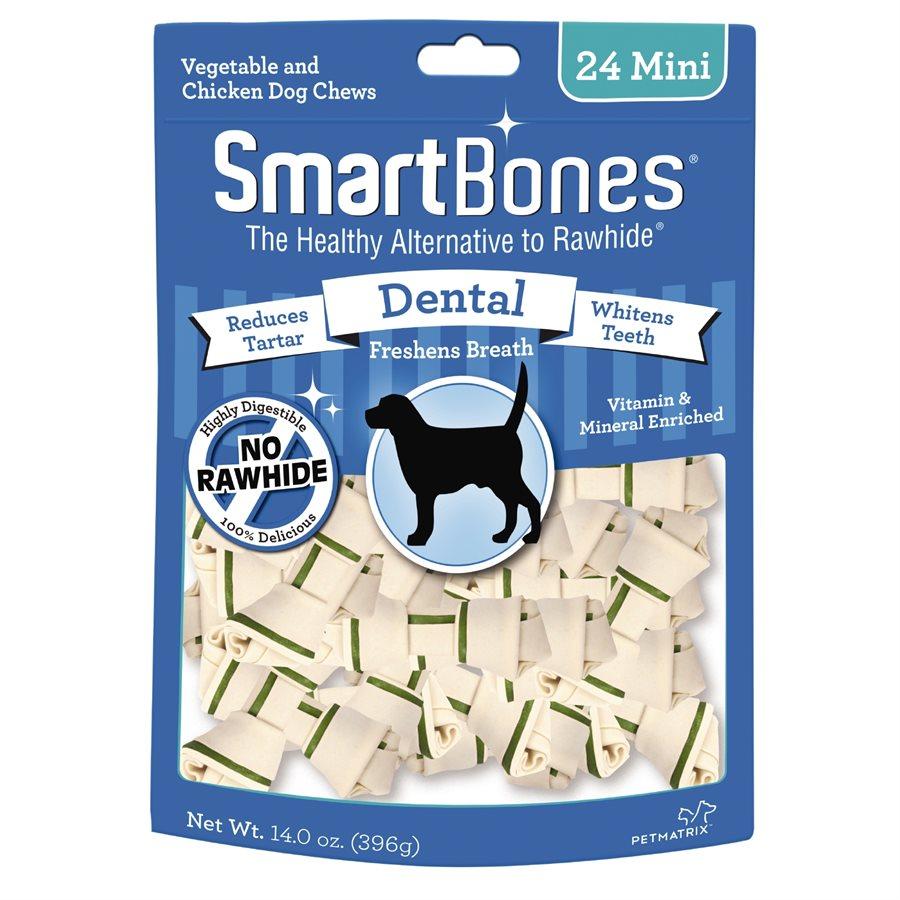 Spectrum Smart Bones Dental Mini 24 Pack Dog Food Spectrum Brands