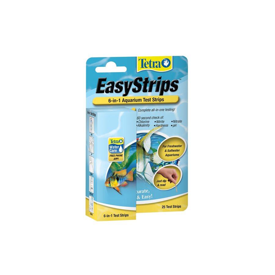 Spectrum Tetra EasyStrips 6-in-1 Test Strips 25PK Aquatic Spectrum Brands