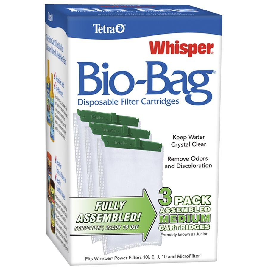 Tetra Whisper Bio-Bag Cartridge Medium 3-Pack Aquatic Spectrum Brands