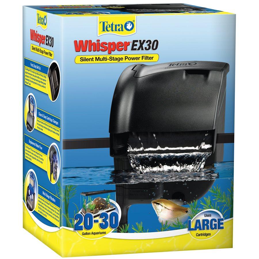 Tetra Whisper EX 30 Power Filter 20 - 30 Gallons Aquatic Spectrum Brands