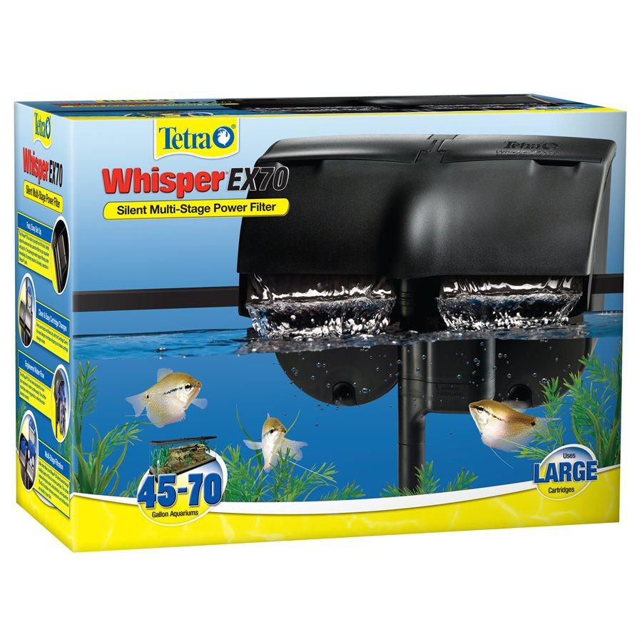 Tetra Whisper EX 70 Power Filter 45 - 70 Gallons Aquatic Spectrum Brands