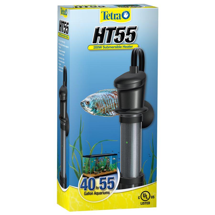 Tetra HT55 Submersible Heater 200W 40 to 55 Gallons Aquatic Spectrum Brands