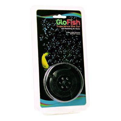 Spectrum GloFish 6-LED Round Bubbler - Blue Aquatic Spectrum Brands