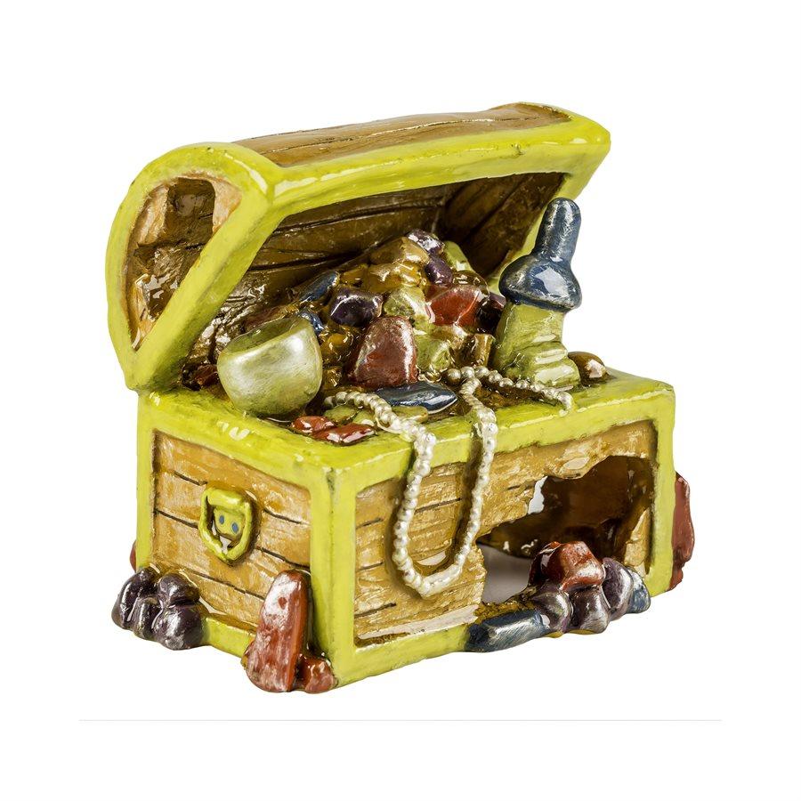 Spectrum GloFish Ornament Treasure Chest Large Aquatic Spectrum Brands