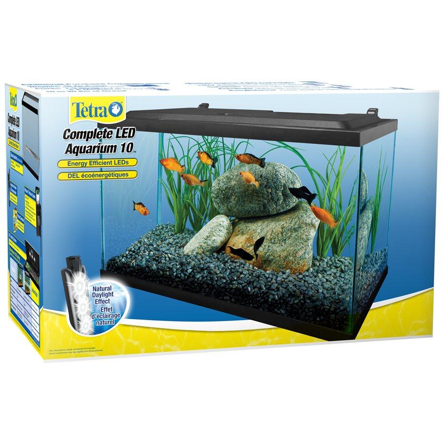 Tetra LED Deluxe Aquarium Kit 10 Gallons Aquatic Spectrum Brands