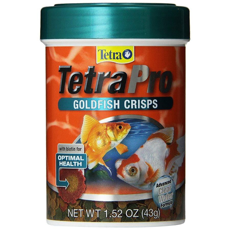 Spectrum Tetra PRO Fish Food Goldfish Crisps 1.52oz Aquatic Spectrum Brands