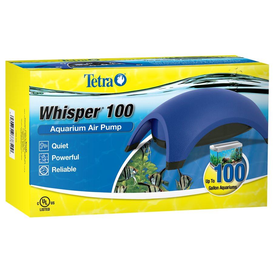 Tetra Whisper Air Pump 100 (UL) up to 100 Gallons Aquatic Spectrum Brands