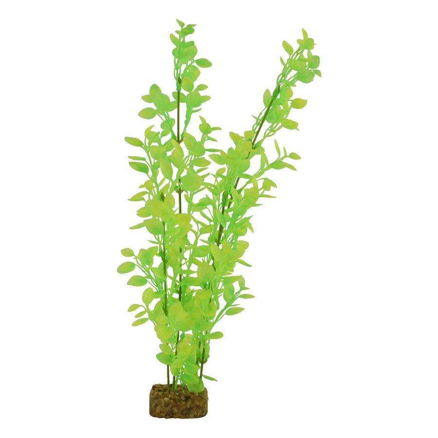 Spectrum GloFish Plant Extra Large Green Yellow Aquatic Spectrum Brands