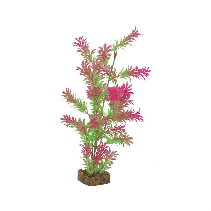 Spectrum GloFish Plant Large Green Pink Aquatic Spectrum Brands