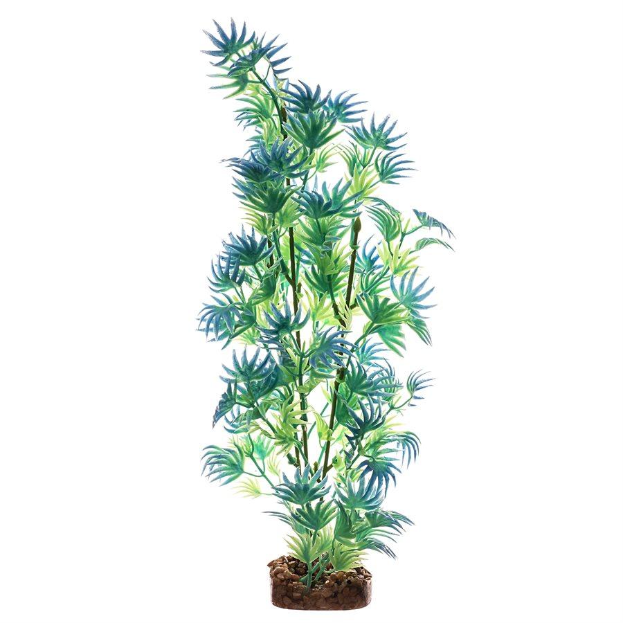 Spectrum GloFish Plant Large Green Blue Aquatic Spectrum Brands