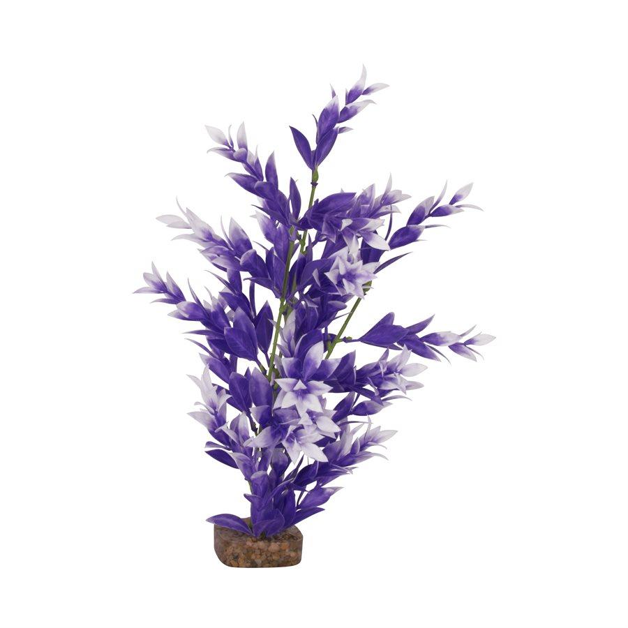 Spectrum GloFish Plant Medium Purple White Aquatic Spectrum Brands