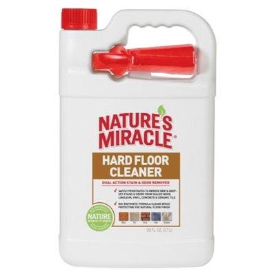 Spectrum Nature's Miracle Hard Floor Stain & Odor Remover 1 Gallon 128oz Dog Supplies Spectrum Brands