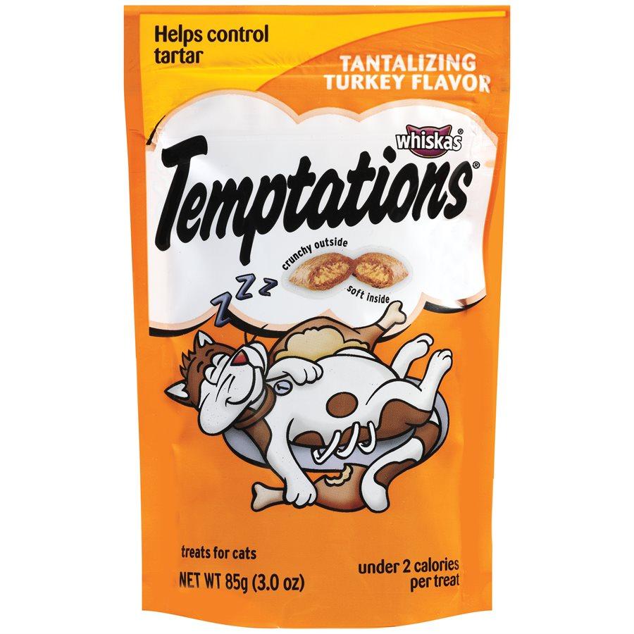Temptations Cat Treats Tantalizing Turkey Flavor 85g Cat Food MARS Petcare