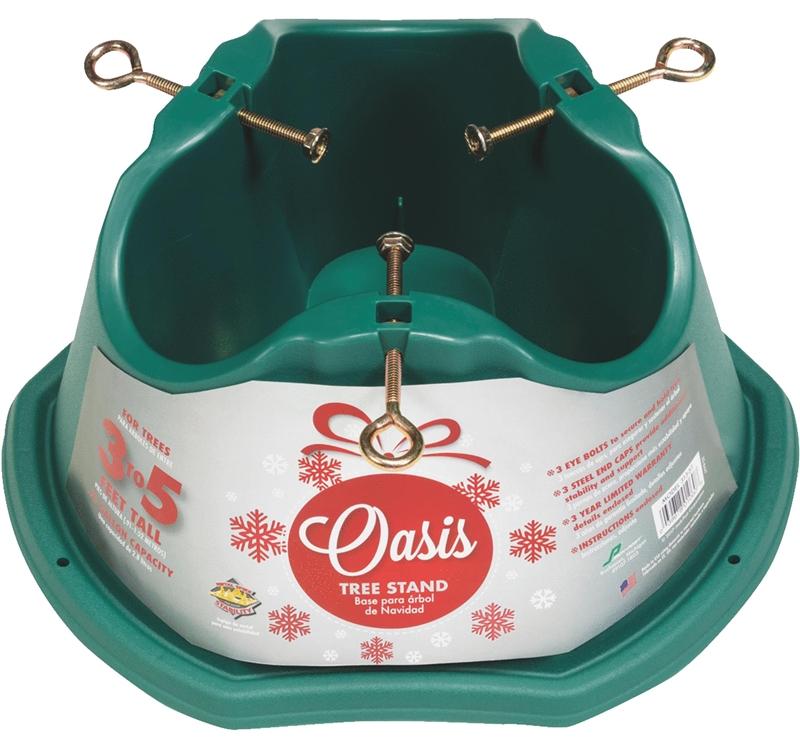 National Holidays 313-ST-OG Tree Stand, Plastic, Green Christmas Decorations orgill