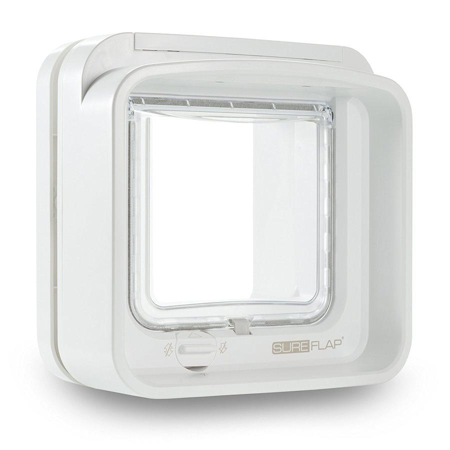 SureFlap Dual Scan Microchip Cat Flap White Cat Supplies SureFlap