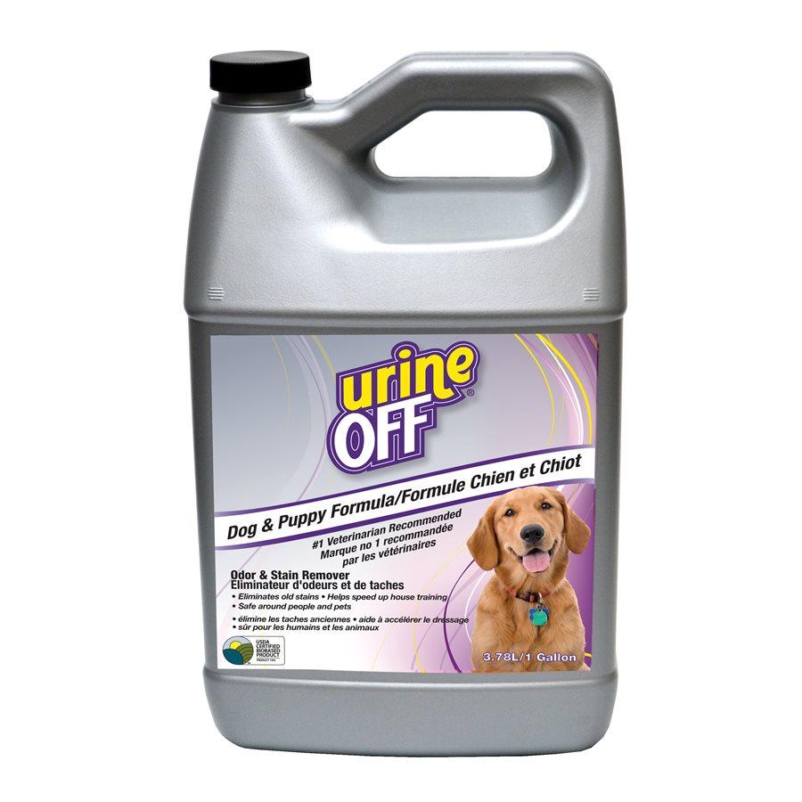 Urine Off Dog & Puppy Formula Bottle 1 Gallon Dog Supplies Urine Off
