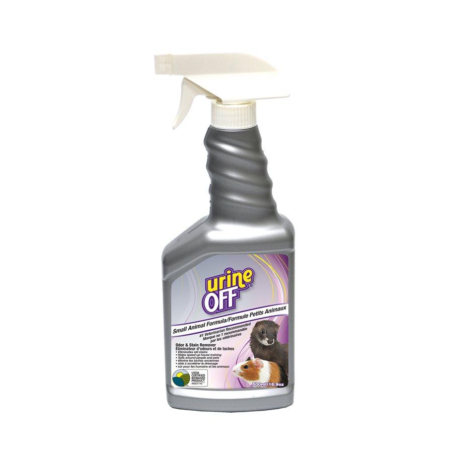 Urine Off Small Animal Formula Spray Bottle 500ml Small Animals Urine Off