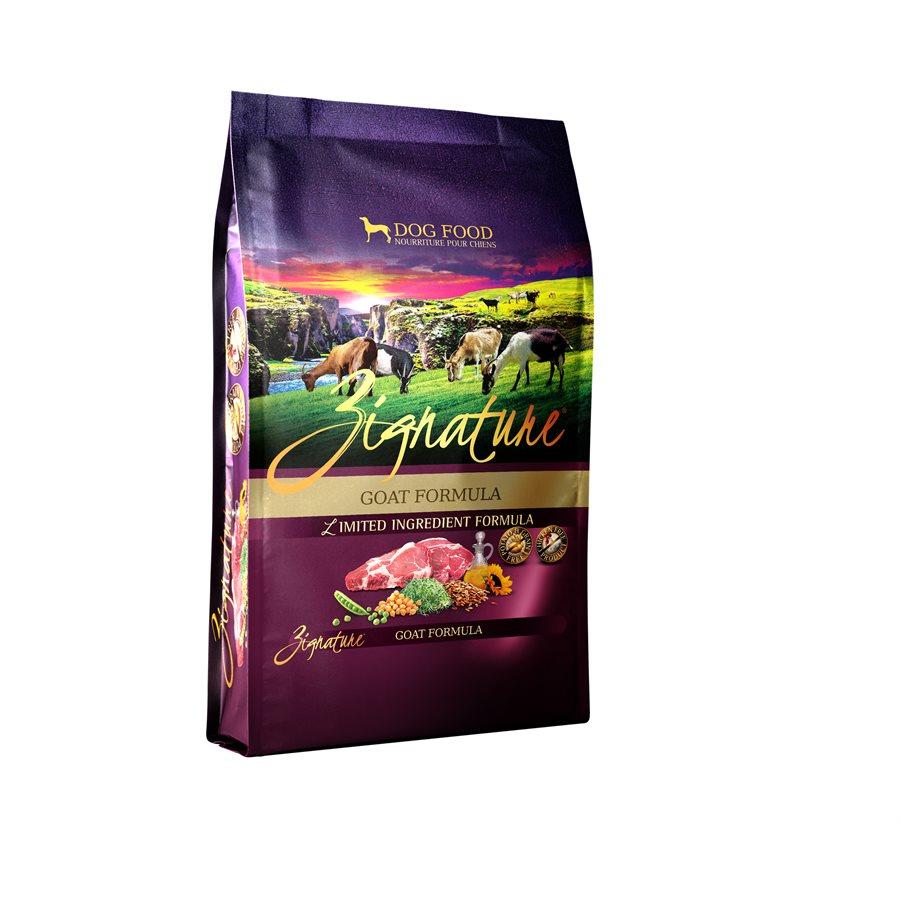 Zignature Limited Ingredient Grain Free Goat Dog Food 4 LB Dog Food Zignature
